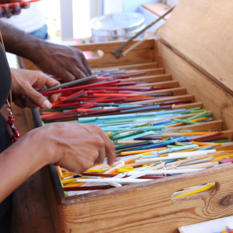 Glass blowing workshop with Ciro and Marian Abath. Photo by Jodi Minnis