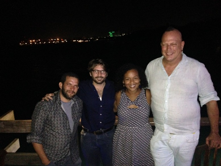 (L-R) Humberto Diaz, David Knight Jr., Maria Elena Ortiz and Elvis Lopez